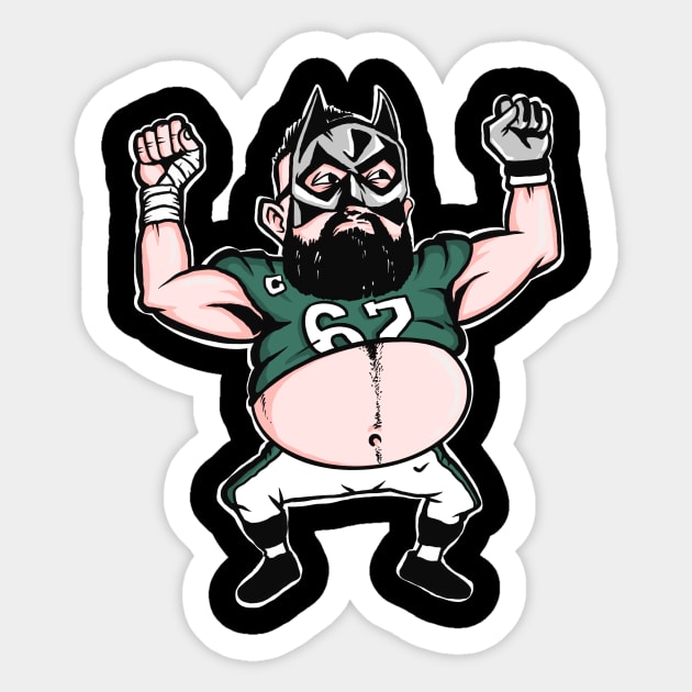 Jason Kelce Sticker by Paundra